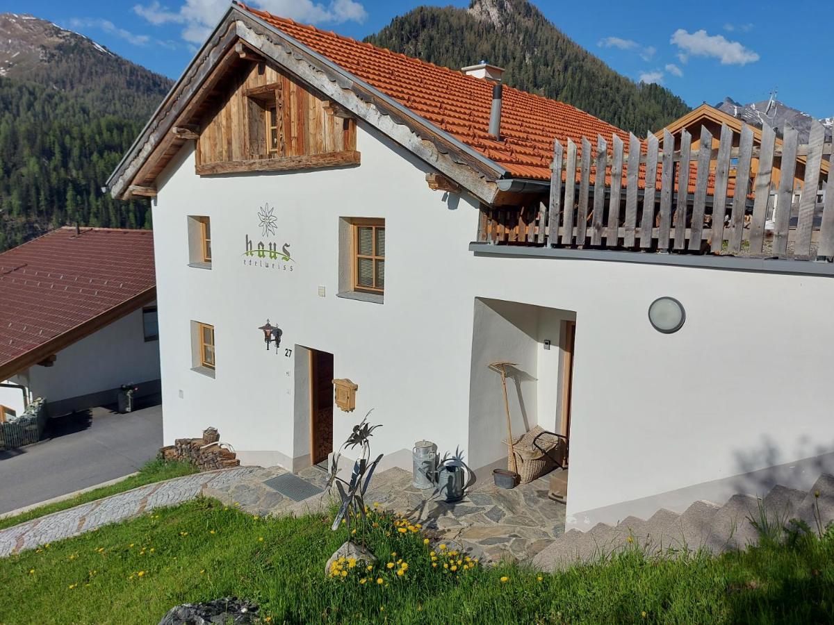 Haus Edelweiss Spiss Bei Samnaun Ngoại thất bức ảnh